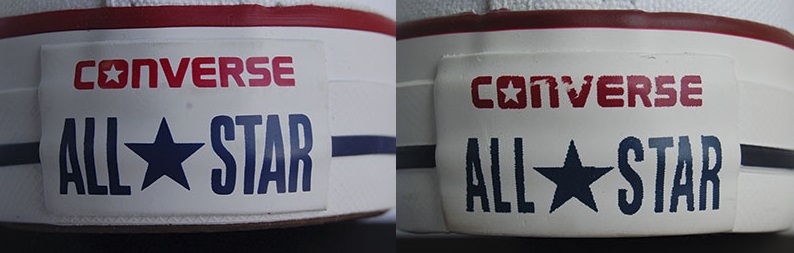 лейба converse на пятке